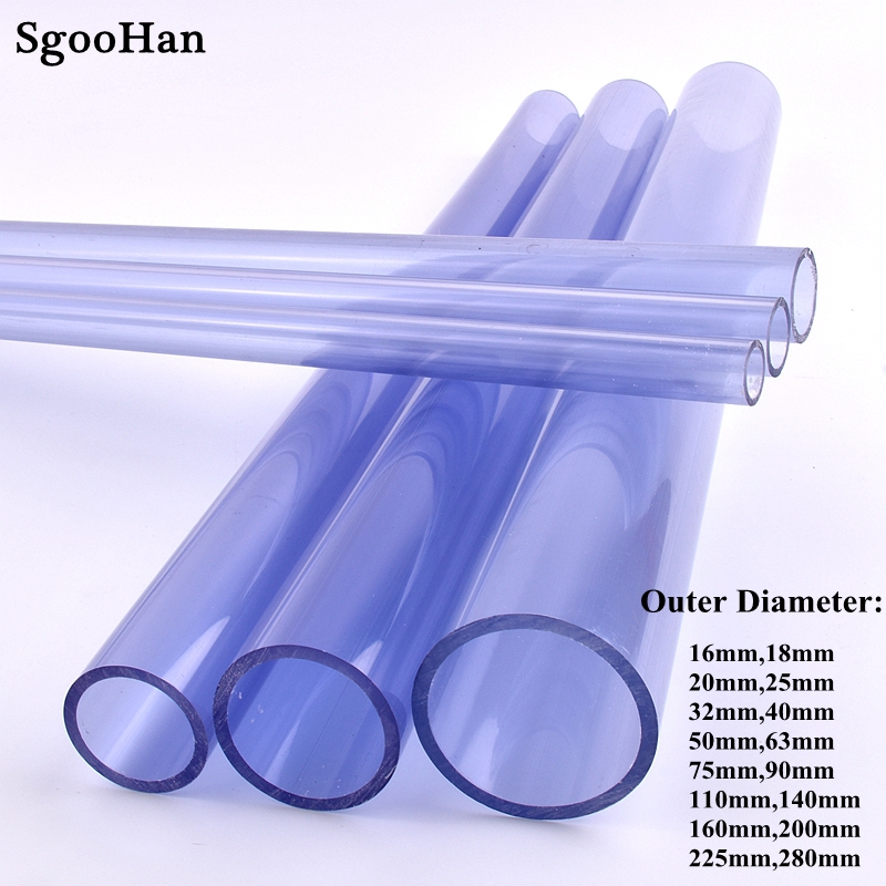 Aquarium Fish Big Size - 투명 UPVC 파이프 수족관 어항 어댑터