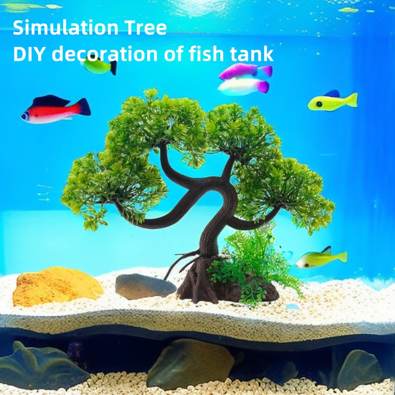 Aquarium Fish Big Size - 시뮬레이션 물 유리 물고기 탱크 조경