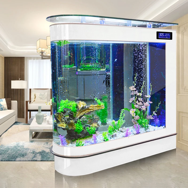 Aquarium Xxl - 총알 모양 대형 어항 글로브 파티션