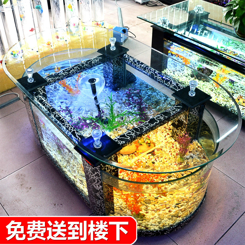 Aquarium Xxl - 대형 생태 커피 테이블 어항 거실