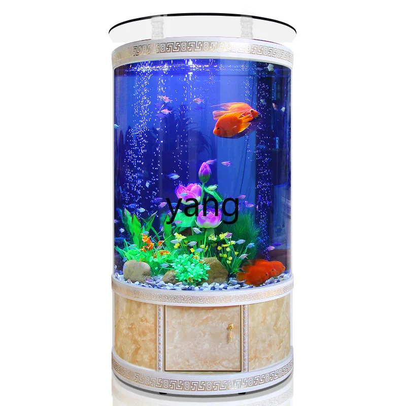 Aquarium Xxl - LTT 반원형 어항 거실 바닥부터 천장까지