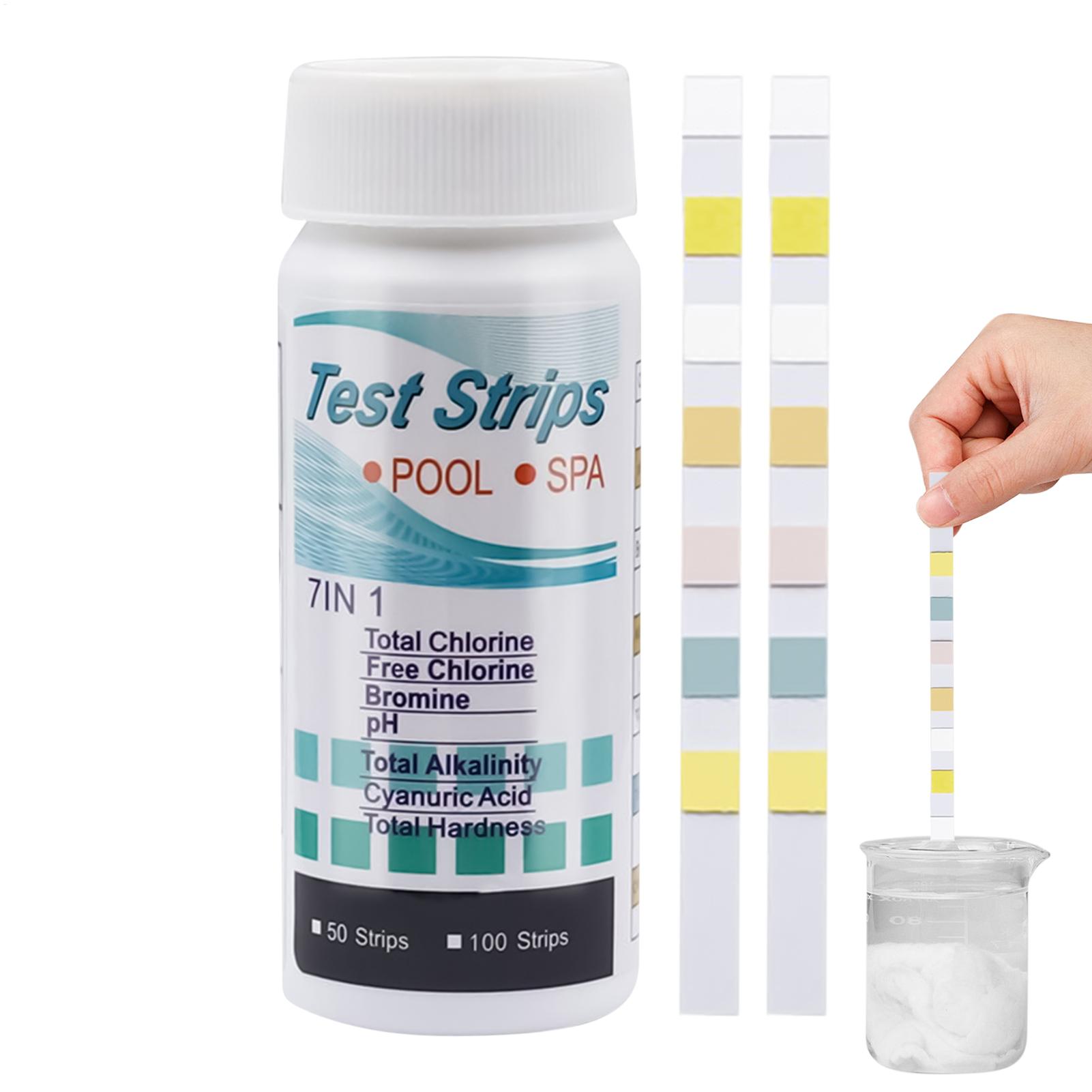 Aquarium Test Kit - 정확한 수영장/수족관 테스트 키트 100개입/박스 PH