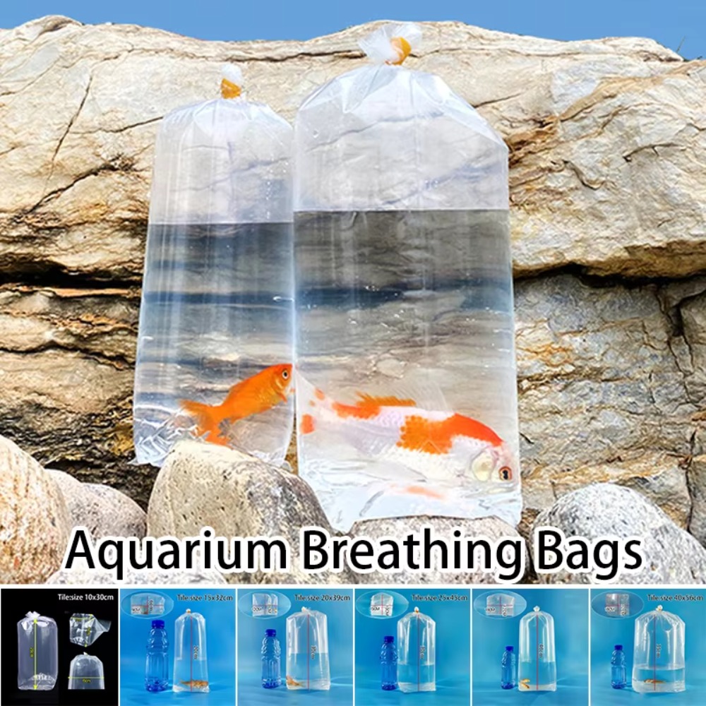 50개입 수족관 호흡 백 생물 운반 가방 장수명 풍선형 - Aquarium Fish Delivery 리뷰 및 가격