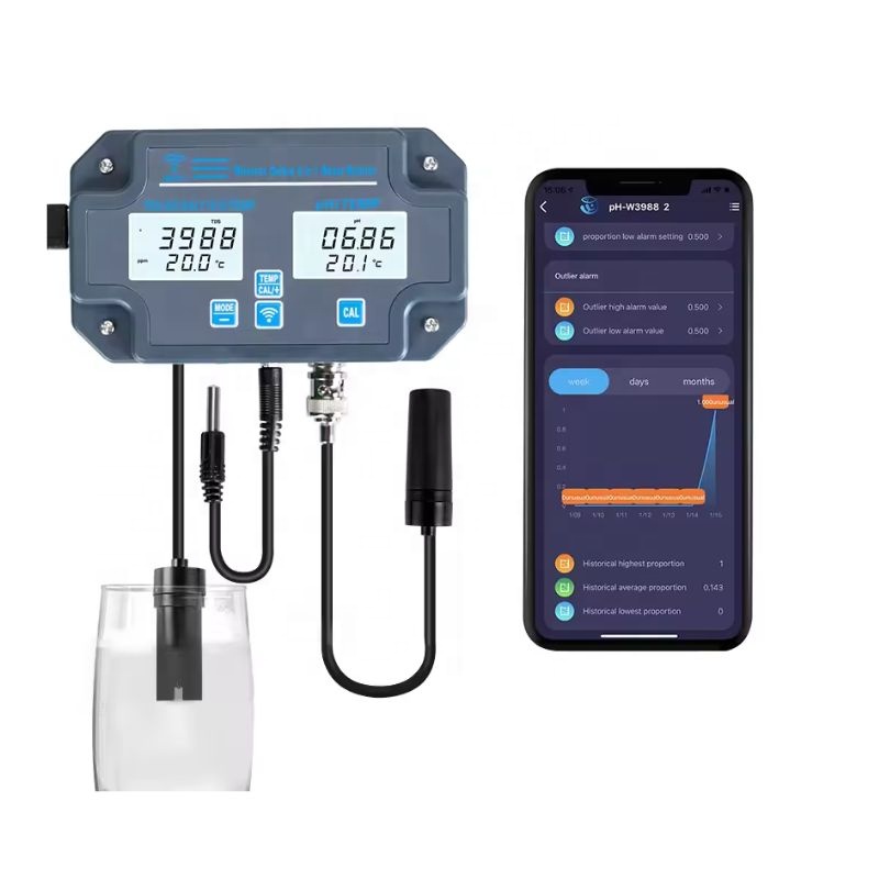 핫 세일 8-in-1 온라인 수질 분석기 pH EC O - Aquarium Test Kit 리뷰 및 가격