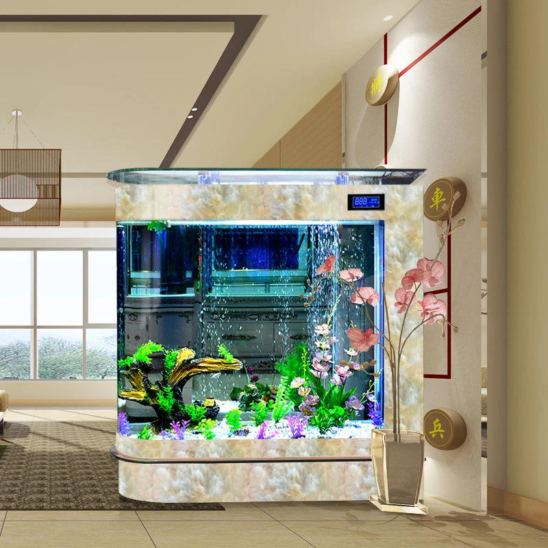 총알 모양 대형 어항 글로브 파티션 생태 유리 어항 바 - Aquarium Xxl 리뷰 및 가격