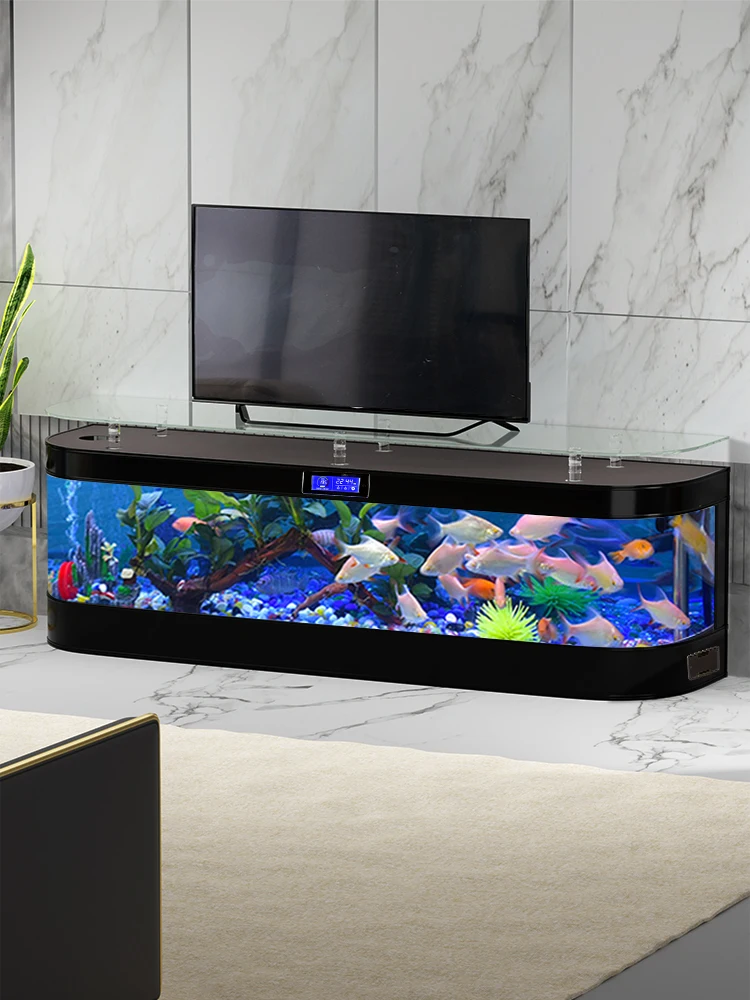 TV 캐비닛 유리 어항 스마트 수족관 거실 가정용 중형 - Aquarium Fish Delivery 리뷰 및 가격