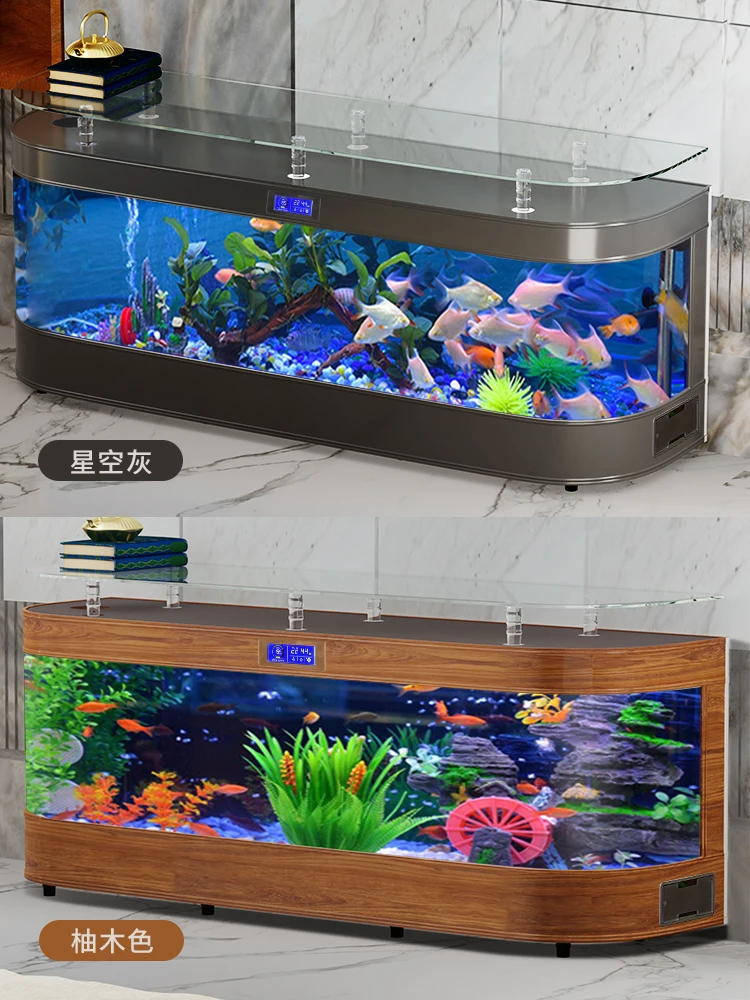 TV 캐비닛 유리 어항 스마트 수족관 거실 가정용 중형 - Aquarium Fish Delivery 리뷰 및 가격