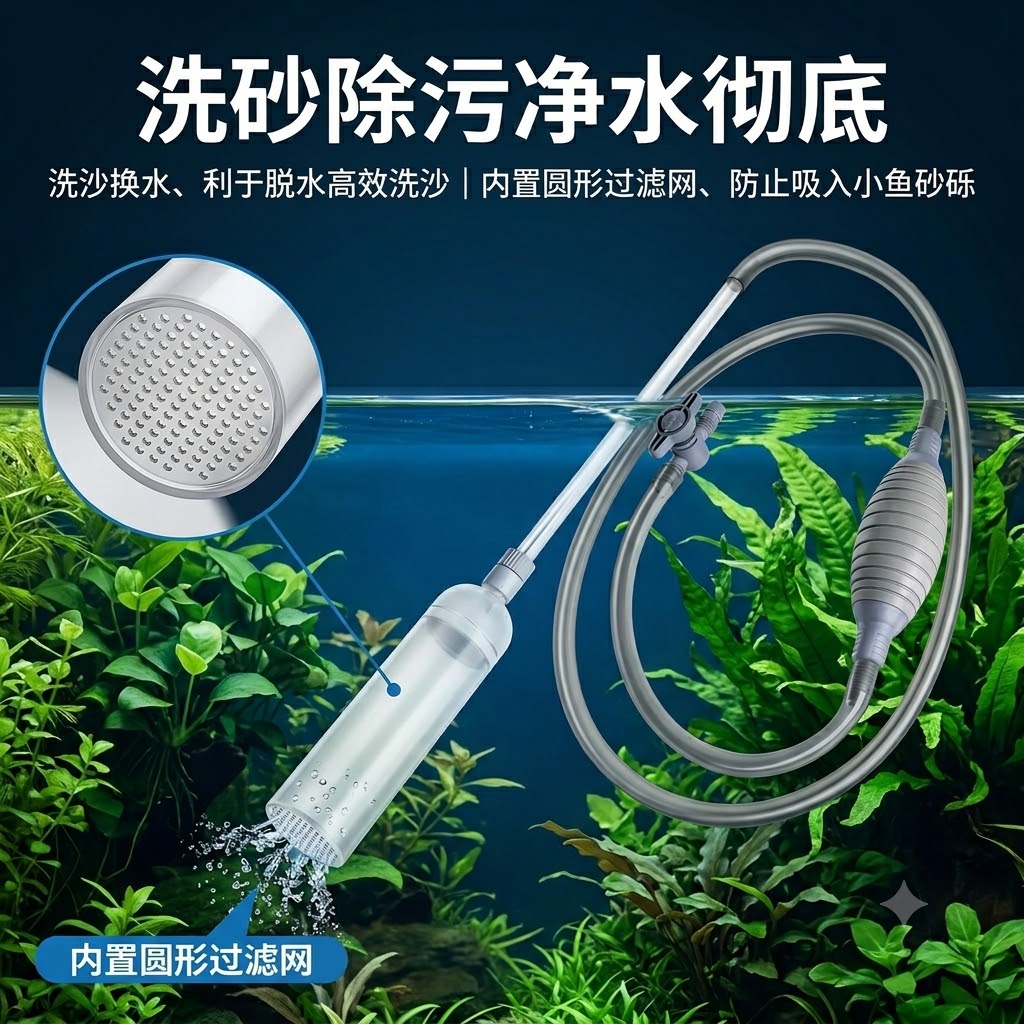 수족관 사이펀, 수동 물교환기, 어항 자갈 청소기, 물 - Aquarium Fish Diseases 리뷰 및 가격