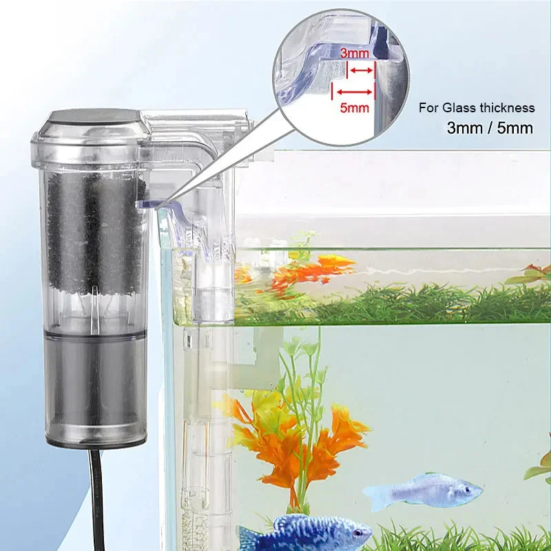 어항용 신형 서스펜디드 필터, 미니 필터, USB, 2 - Aquarium Xxl 리뷰 및 가격