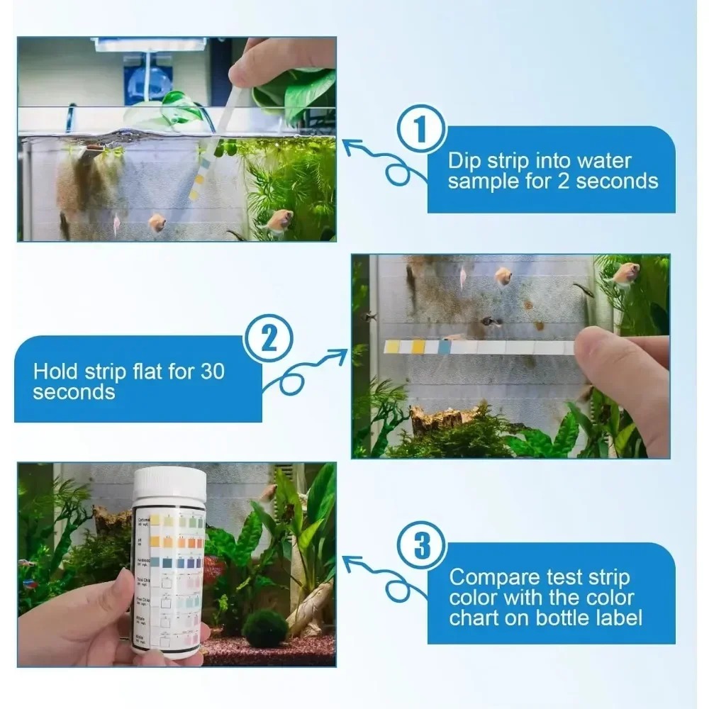 수족관 테스트 스트립 PH 품질 키트 담수 수영장 수족 - Aquarium Test Kit 리뷰 및 가격