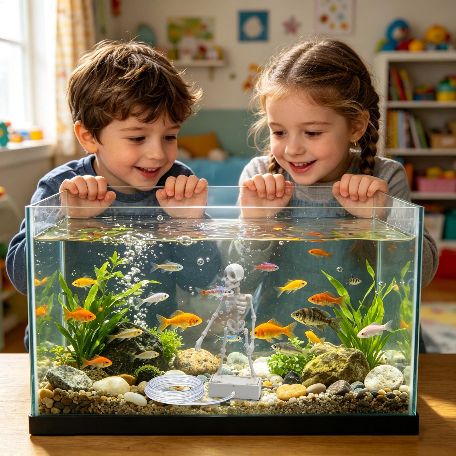 어항 장식용 버블러, 사실적인 장식용 인터랙티브 춤추는 - Aquarium Fish Diseases 리뷰 및 가격